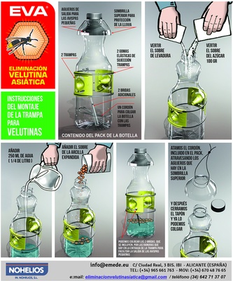 Recarga Atrayente Trampa para Velutina
